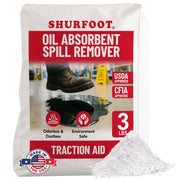 THE FRYOILSAVER COMPANY Shurfoot front view showing compact 3 lb container and label benefit of quick spill control