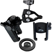 THE GATOR front mounted on handlebar showing secure hold and quick access