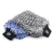 The Rag Company front packaging showing two Cyclone Ultra mitts and benefits