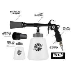 The Rag Company Ultra AIR Blaster Plus trigger close-up for precise control