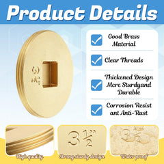 Therwen slotted head detail allowing quick tool access and easy removal