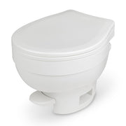Thetford Aqua-Magic VI front view showing compact, wall-close design and comfort