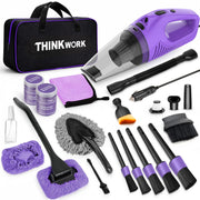 THINKWORK vacuum front view showing compact design and portability