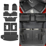Thinzyou front passenger mat showing precise fit and protection
