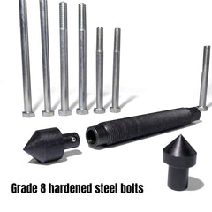 Thorstone close-up heat-treated bolts highlighting corrosion resistance