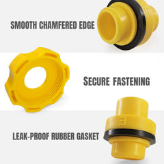 Thorstone funnel assembly with extender and 45° elbow in use on radiator showing reach benefit