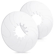 Threlaco 2-pack front view showing clean white plates and brand