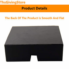 ThsGivingStore pad inserted in frame rail slot, secure fit prevents slipping