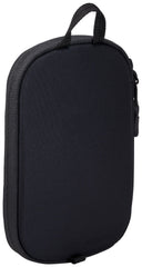 Thule detailed view of zippered pocket protecting chargers
