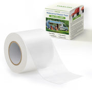 TIANLDD roll front view showing transparent tape and length for quick large repairs