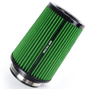 TIEVISHO front view of cone filter showing universal fit and improved airflow