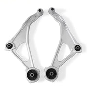 TIEZFUL packaging showing both front lower control arms and included parts for quick replacement