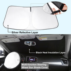 TINGLU close-up of reflective fabric highlighting UV-blocking benefit