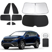 TINGLU front passenger window shade installed showing full coverage and sun protection