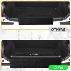 Tinideya installed on SUV bumper to prevent scratches during loading