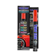 Tire Ink front packaging showing product and benefit of clear labeling