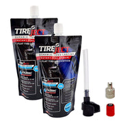 TireJect front packaging showing 20oz kit and benefits