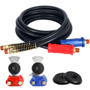 TIROL front view of full kit showing hoses and glad hands for fast installation