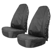 TIROL front view seat cover showing full coverage and snug fit, protects upholstery