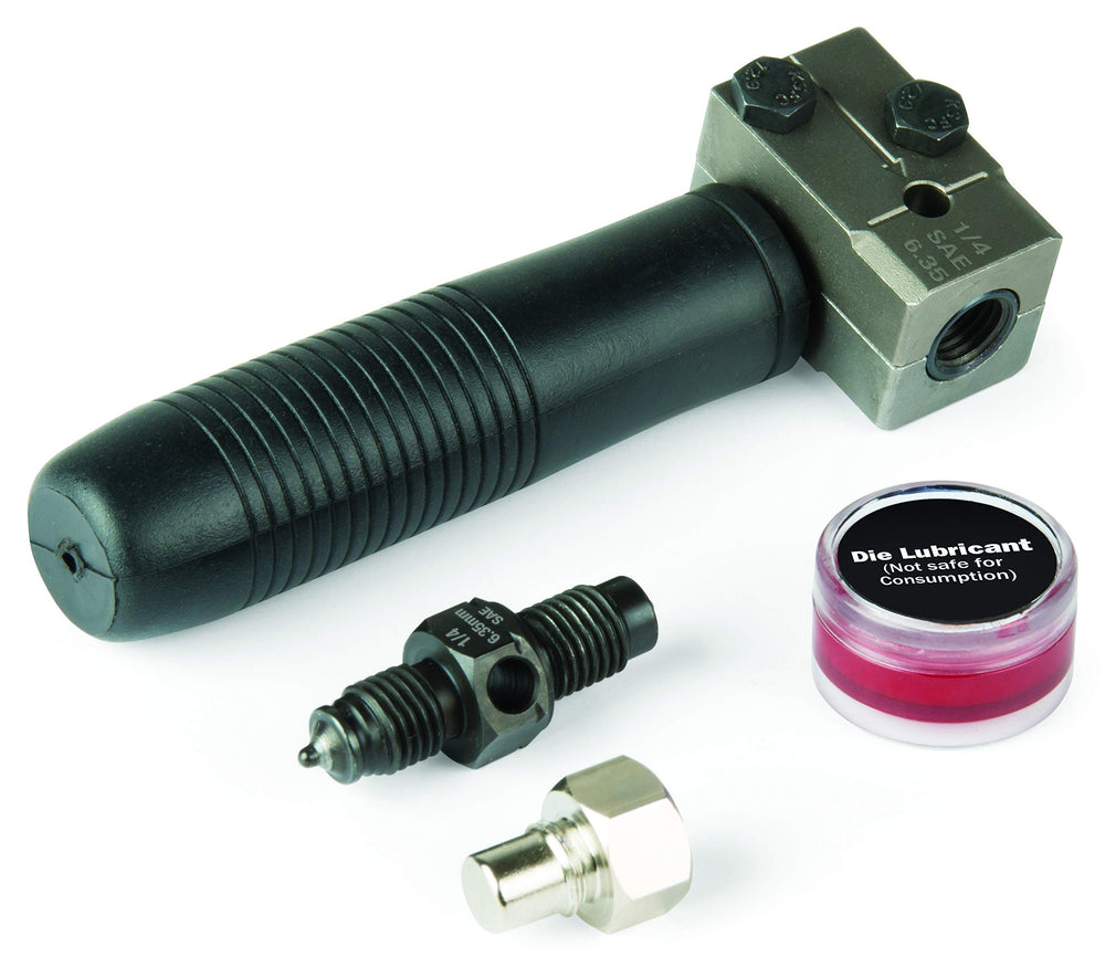 Titan 51515 front view showing kit components and compact design benefit