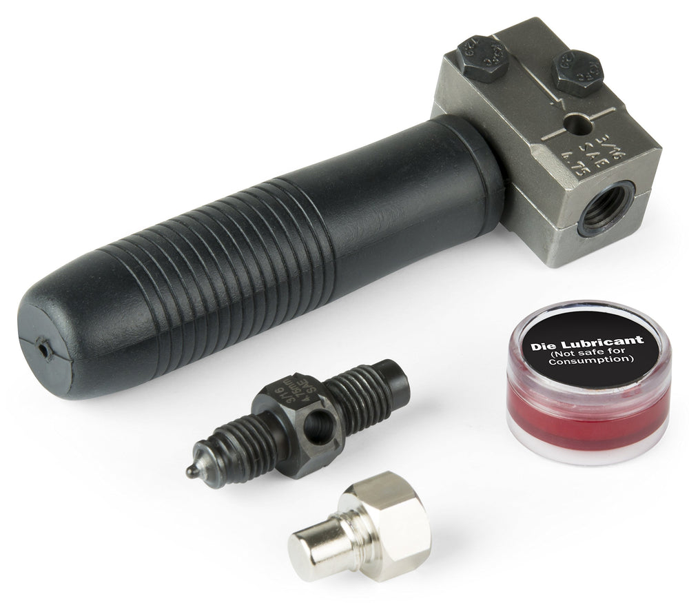 Titan 51535 front view showing compact flaring tool for on-vehicle repairs and durability