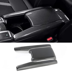 TKREENO front view of center console cover showing exact fit and premium finish