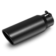 TMOFMS exhaust tip front view showing clean fit and bold outlet