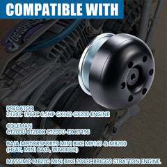 TNNR clutch close up of 3/4" bore and 3/16" keyway for accurate fitment