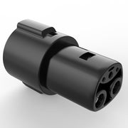 TOKREAL adapter front view showing robust housing and secure fit benefit