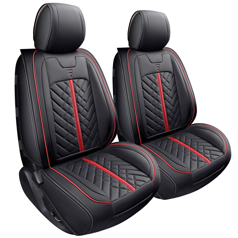 Tomatoman front view of seat covers showing clean fit and protection