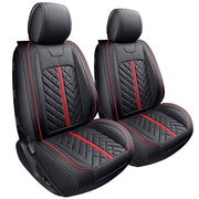 Tomatoman front view of seat covers showing clean fit and protection