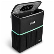 TomKa Essentials RoadBin front view shows slim profile and full capacity benefit