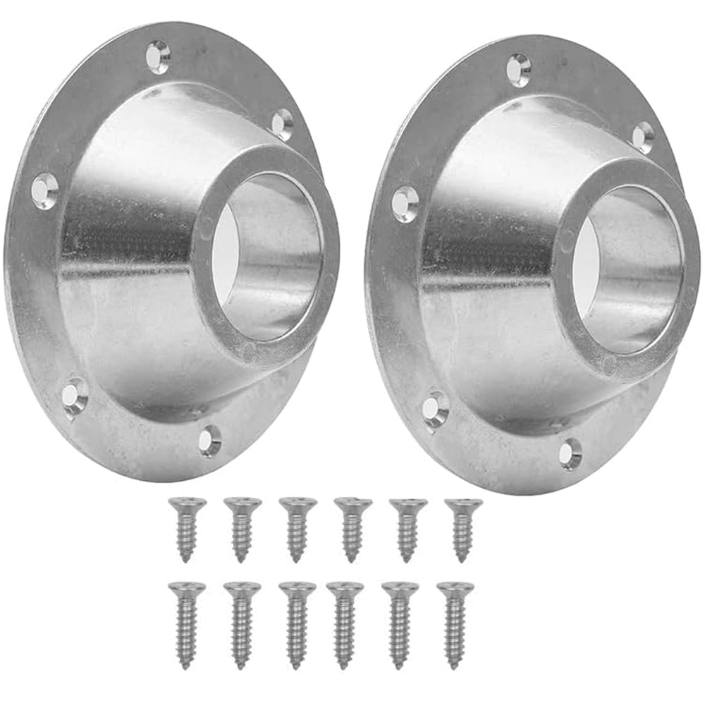 TonGass front-facing flange pair showing compact mount and secure fit