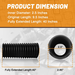 Tongze trimmed end detail showing clean cut and clamp-ready edge benefit secure sealing