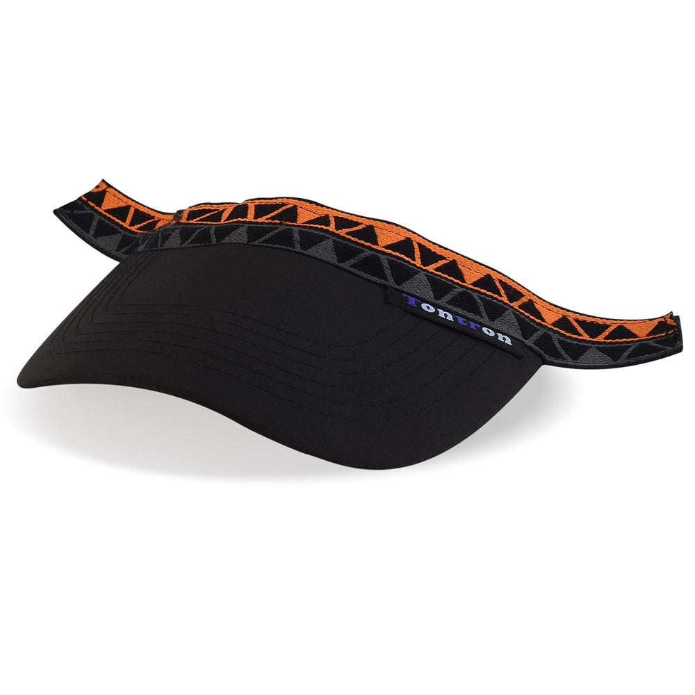 Tontron Removable Helmet Visor front profile showing brim and sun protection benefit