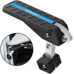 TOOENJOY front view mounted on car door latch showing stable platform and quick access