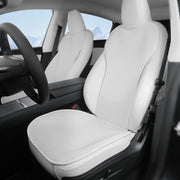 TOPABYTE front seat cover front view showing tailored fit and sleek protection