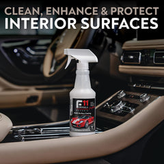 Applying TopCoat F11 on a car hood delivering quick polishing action