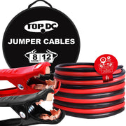TOPDC front view full kit showing cables and carry bag for easy storage