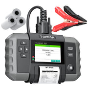 TOPDON BT600 front view showing controls and printer for quick reports