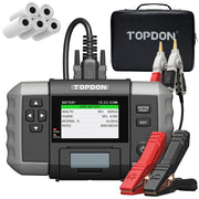 TOPDON BT600 Plus front panel showing controls and color screen for fast diagnostics