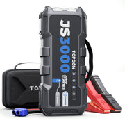 TOPDON JS3000 front view showing rugged case and display, ready for heavy vehicles