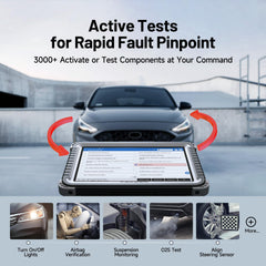 TOPDON Phoenix Plus 2 wiring and adapters kit for broad vehicle compatibility
