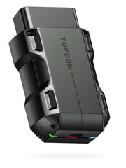 TOPDON TopScan Lite front unit showing compact diagnostic dongle benefit