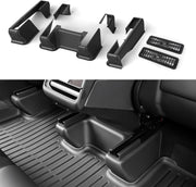 Topfit front profile underseat protector showing precise fit and protection