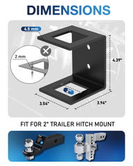 TOPICK close-up weld and powder coat detail for durable corrosion resistance
