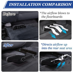 TOPINSTALL close-up of extender angle highlighting durable ABS construction