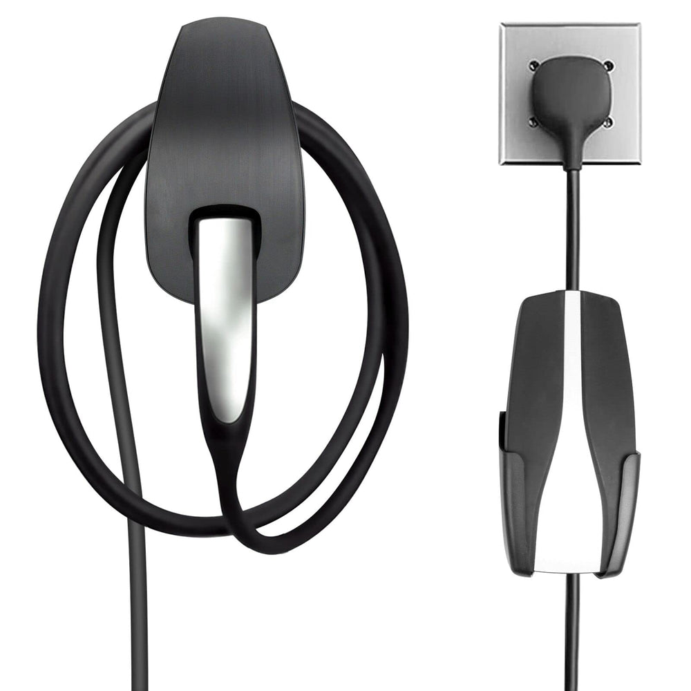 TopLight front view holder mounted showing neat charger storage and accessibility