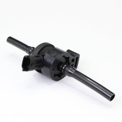 TOPMV purge valve beside ruler scale showing compact dimensions and OEM match