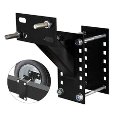 TOPSHINE front view of carrier showing secure mounting and easy access